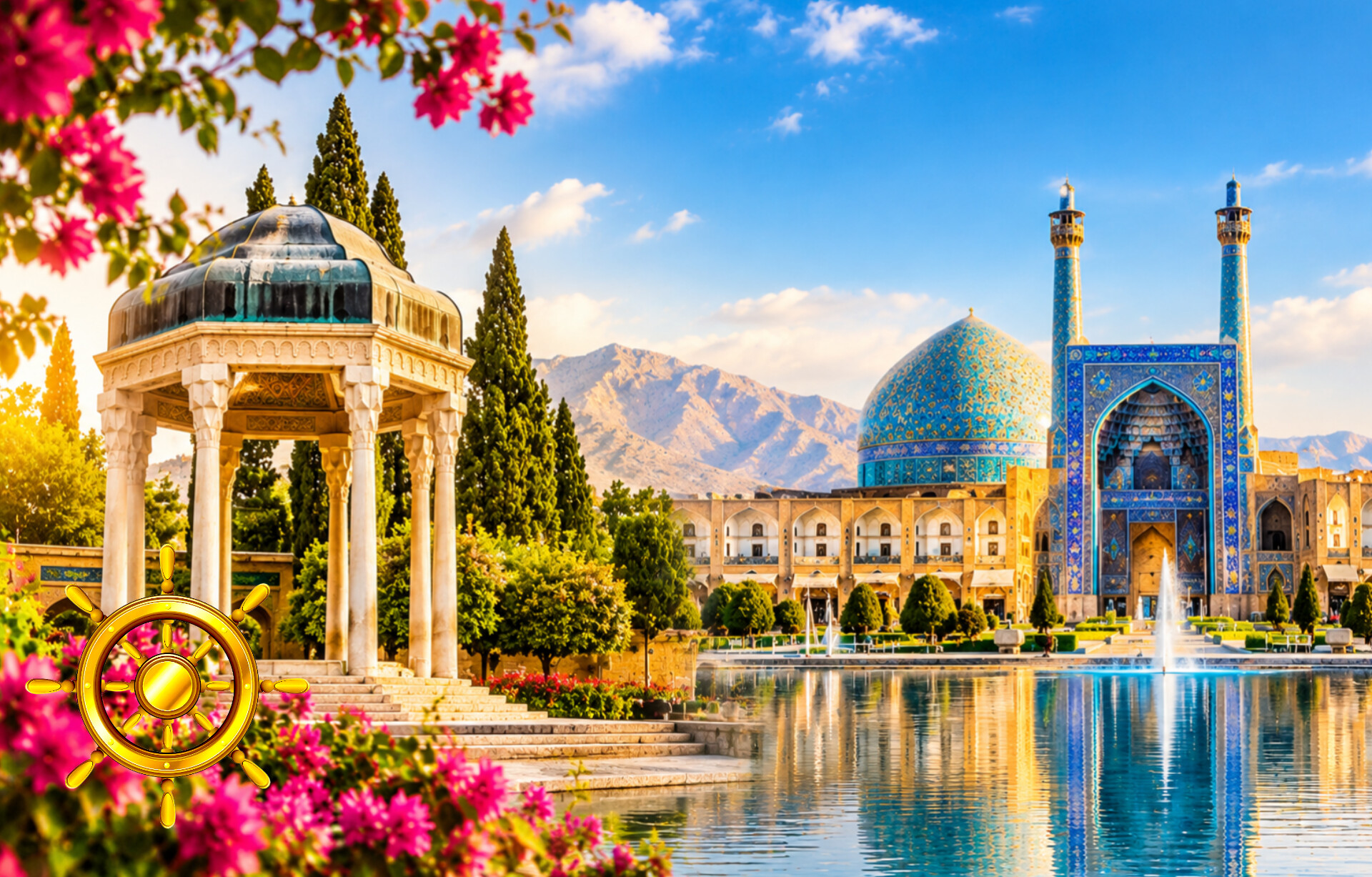 تور ترکیبی شیراز اصفهان از تهران